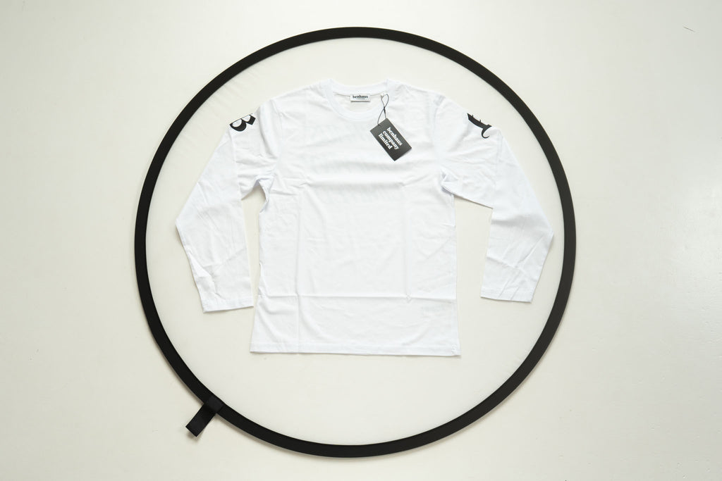 t-shirt longsleeve unisex white