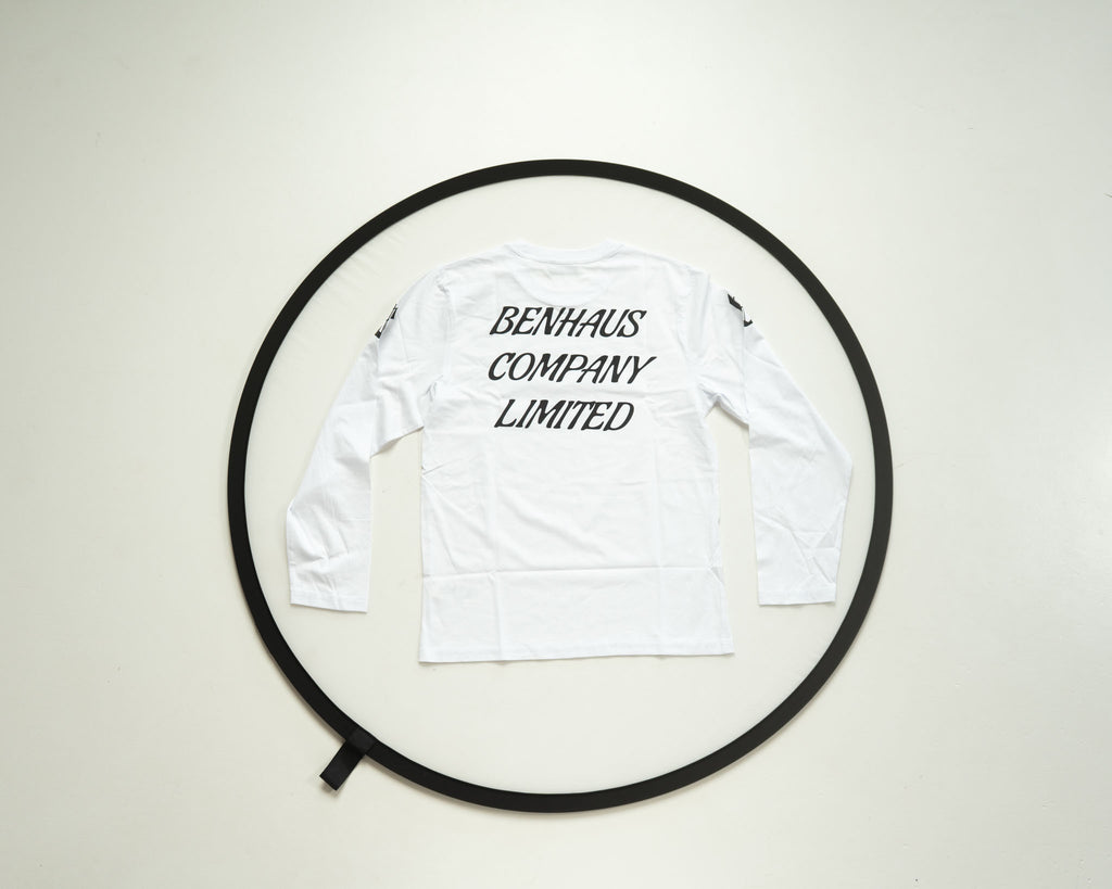 t-shirt longsleeve unisex white