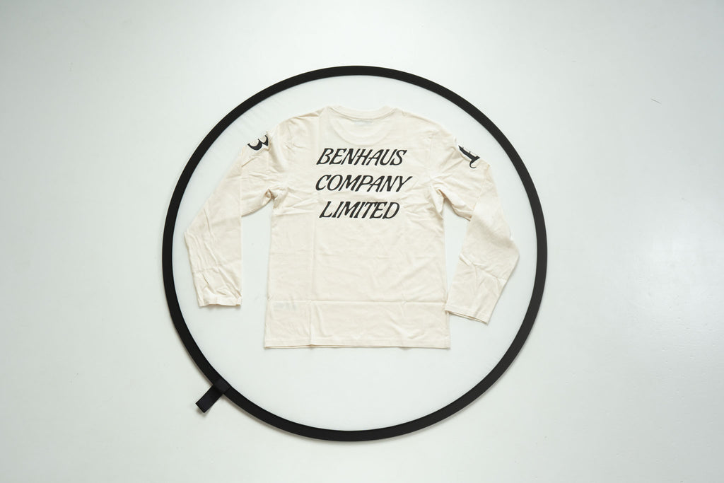 t-shirt longsleeve unisex natural row