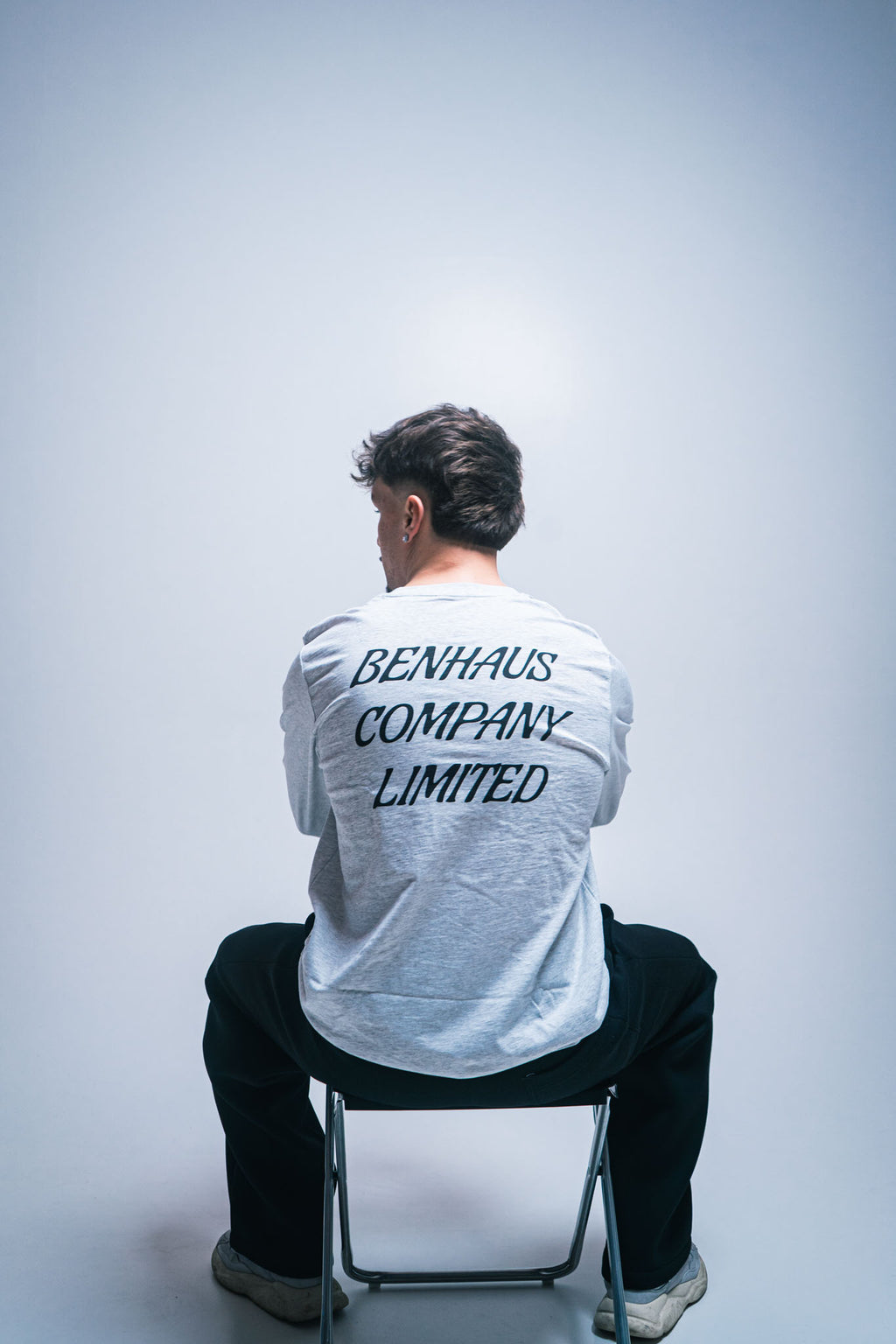 t-shirt longsleeve unisex cool heather grey