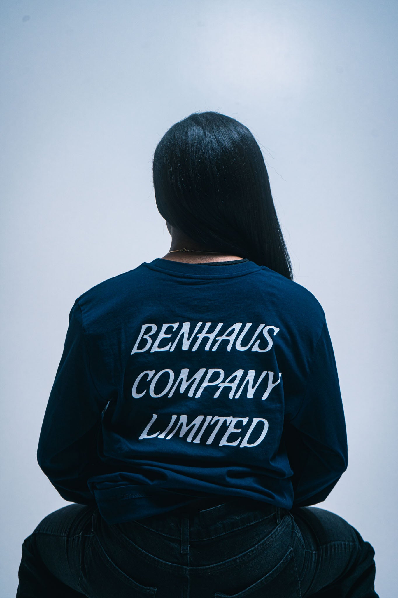 t-shirt longsleeve unisex french navy