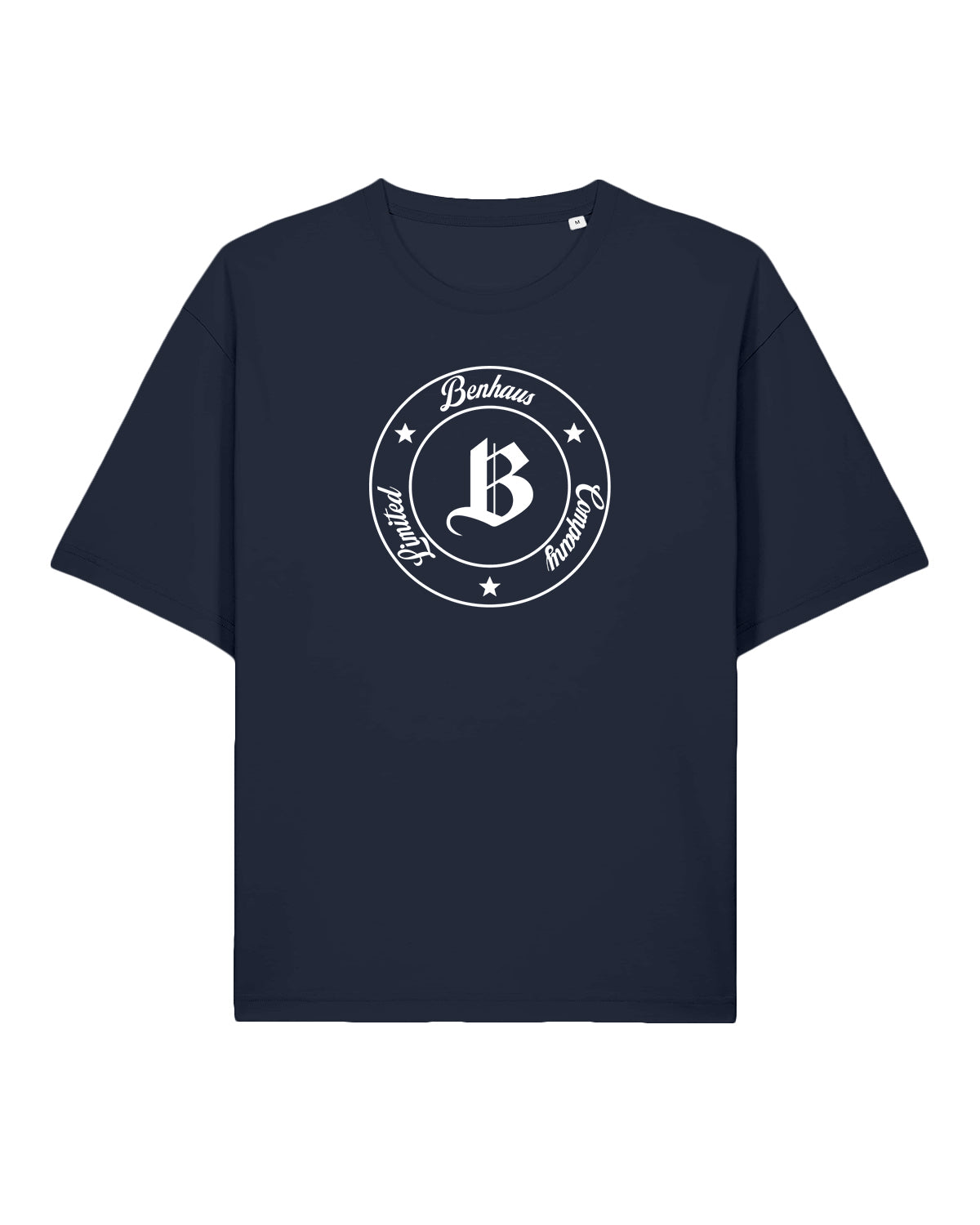 t-shirt mid-light relaxed unisex french navy