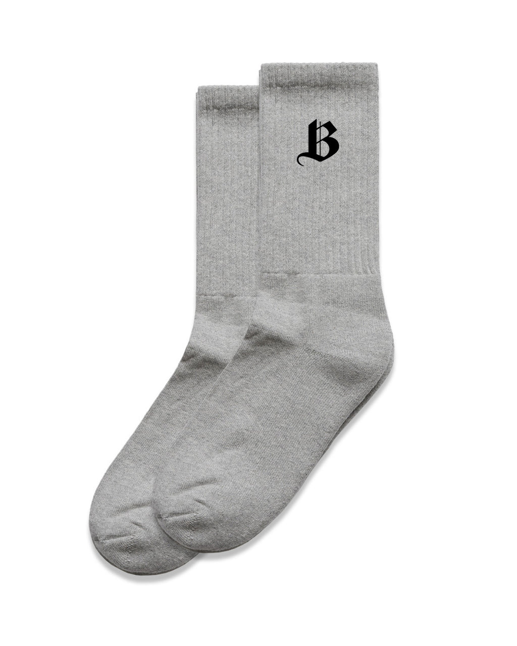 b-socks grey