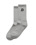 b-socks grey